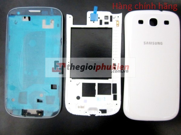 Vỏ Samsung S3 - i9300 trắng công ty
